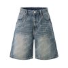 1787219037379063.jpg 6553 Men's Summer 12.7 oz Lyocell Baggy All‑Over Printing Denim Shorts
