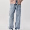 9911 Men's 12 OZ Vintage Salt Wash Relaxed Straight Jeans