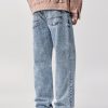9911 Men's 12 OZ Vintage Salt Wash Relaxed Straight Jeans