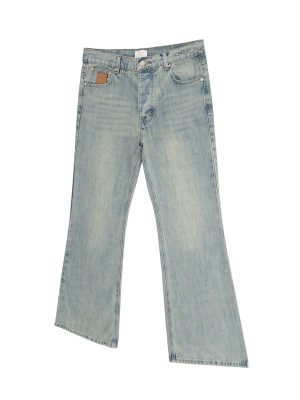 1788834644632537.jpeg TJ126 Men's 13.6 OZ Mud Vintage Wash Bootcut Jeans