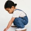 1788963964572864.jpg Baby Girls 9 OZ Lyocell Bib Denim Overalls
