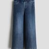 1789052931674154.jpg HMKD022 Denim-Look Wide-Leg Jeggings Cotton 75%, Polyester 19%, Spandex 6% 2-8