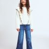 1789053658531259.jpg HMKD024 Wide-Leg Jeans Cotton 78%, Polyester 21%, Spandex 1% 2-8