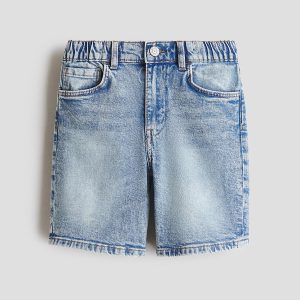 HMKD028  Relaxed-Fit Denim Shorts Cotton 99%, Spandex 1% 2-8