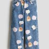 HMKD082  Printed Denim Jacket  Cotton 100%  2-8