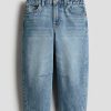 1789068610884504.jpg HMKD018 Loose-Fit Barrel-Leg Jeans Cotton 100% 2-8