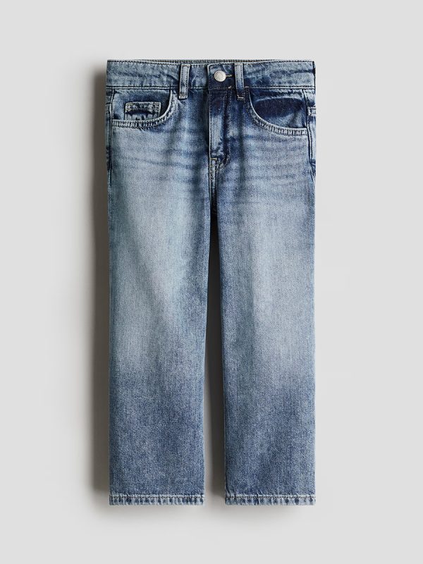 HMKD017  Baggy Fit Jeans  100% Cotton  2-8