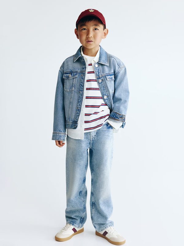 HMKD016  Loose-Fit Jeans  Cotton 100%  2-8