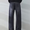 1501 Men's 14.8 OZ Chenille Tone‑on‑Tone Jacquard Straight Jeans