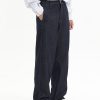 DK3057  Men's 12 OZ Dark Blue Black Raw Denim Relaxed Straight Jeans
