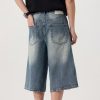 1790241725433214.jpg 7033 Men's 11.8 OZ Baggy Wide Leg 7/10 Length Denim Capris Jeans