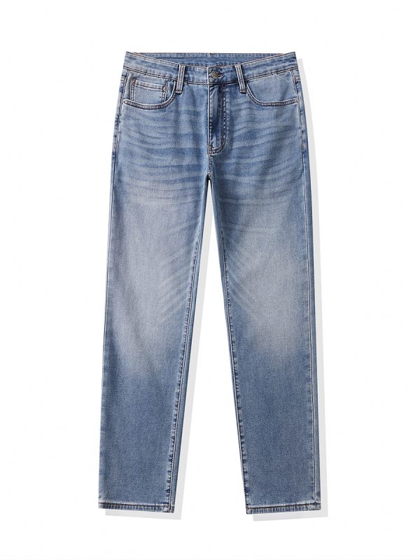 1790407085549721.jpg 5003 Men's 10.8 OZ Stretch Slim Straight Ankle Length Jeans