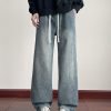 1791430037386278.jpg LL693R1 Men's 11 OZ Elastic Waist Winter Fox Fleece Lined Jeans